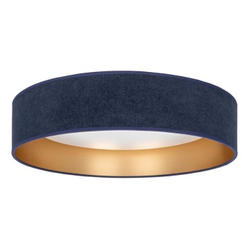 Brilagi - LED-plafondlamp VELVET SIMPLE LED/24W/230V 4000K Ø 45 cm blauw/goud