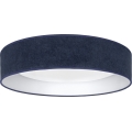 Brilagi - LED plafondlamp VELVET SIMPLE LED/24W/230V 4000K Ø 45 cm blauw