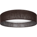 Brilagi - LED-plafondlamp VELVET SIMPLE LED/24W/230V 4000K Ø 45 cm bruin