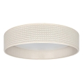 Brilagi - LED plafondlamp VELVET SIMPLE LED/24W/230V 4000K Ø 45 cm crème