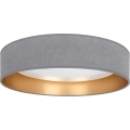 Brilagi - LED-plafondlamp VELVET SIMPLE LED/24W/230V 4000K Ø 45 cm grijs/goud