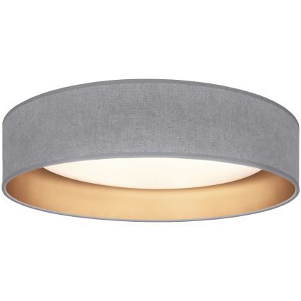 Brilagi - LED-plafondlamp VELVET SIMPLE LED/24W/230V 4000K Ø 45 cm grijs/goud