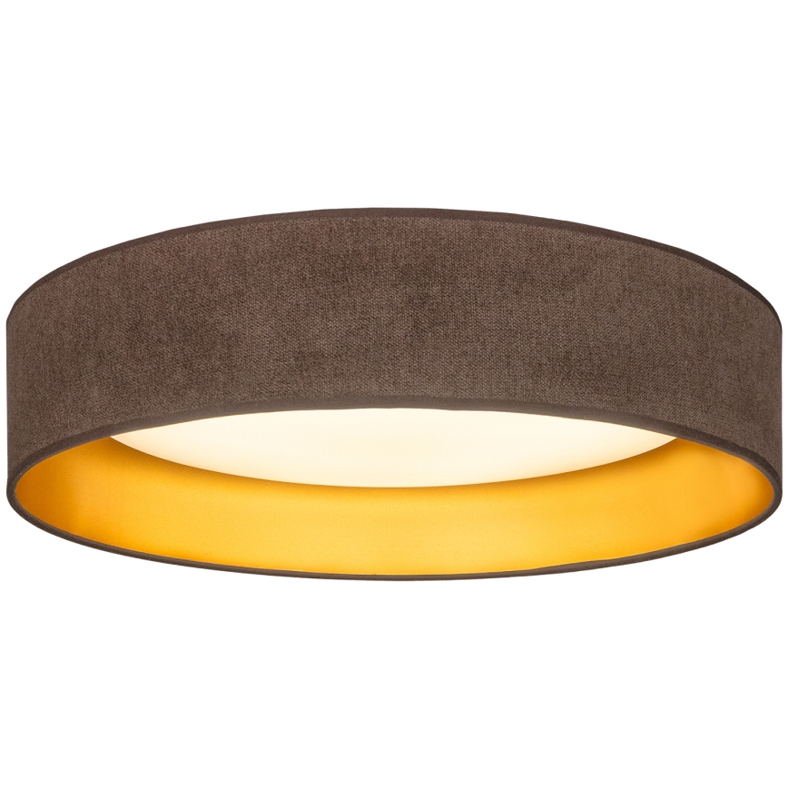 Brilagi - LED-plafondlamp VELVET SIMPLE LED/36W/230V 3000K Ø 55 cm bruin/goud