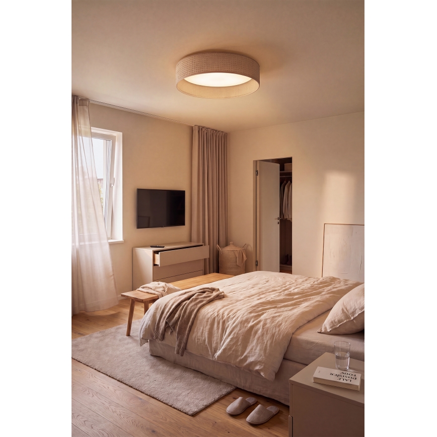 Brilagi - LED-plafondlamp VELVET SIMPLE LED/36W/230V 3000K Ø 55 cm beige
