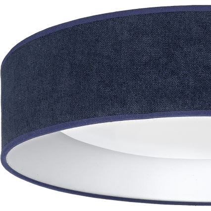 Brilagi - LED plafondlamp VELVET SIMPLE LED/36W/230V 3000K Ø 55 cm blauw