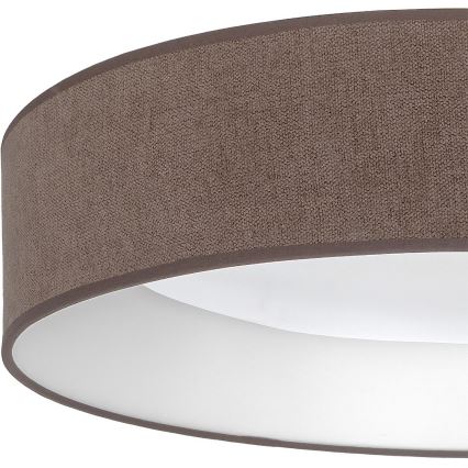 Brilagi - LED-plafondlamp VELVET SIMPLE LED/36W/230V 3000K Ø 55 cm bruin