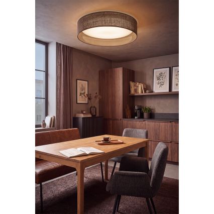 Brilagi - LED plafondlamp VELVET SIMPLE LED/36W/230V 3000K Ø 55 cm bruin