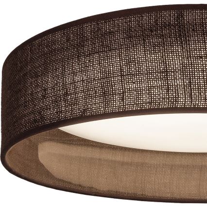 Brilagi - LED plafondlamp VELVET SIMPLE LED/36W/230V 3000K Ø 55 cm bruin