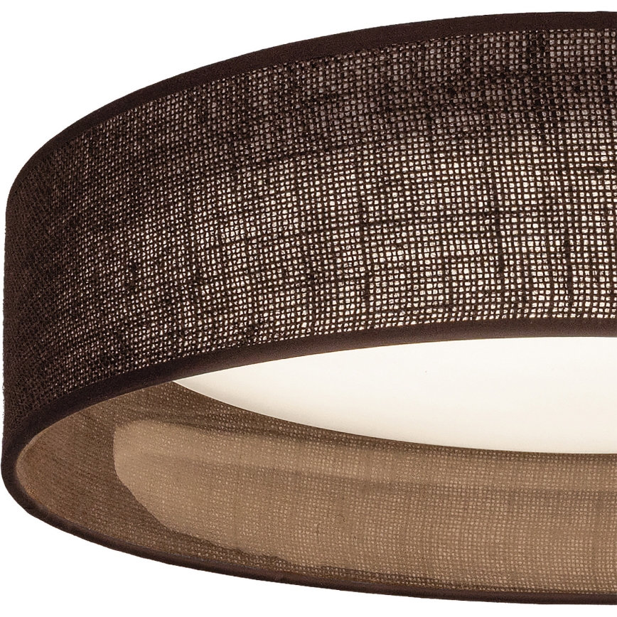 Brilagi - LED plafondlamp VELVET SIMPLE LED/36W/230V 3000K Ø 55 cm bruin