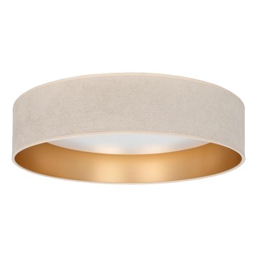 Brilagi - LED plafondlamp VELVET SIMPLE LED/36W/230V 3000K Ø 55 cm crème/goud