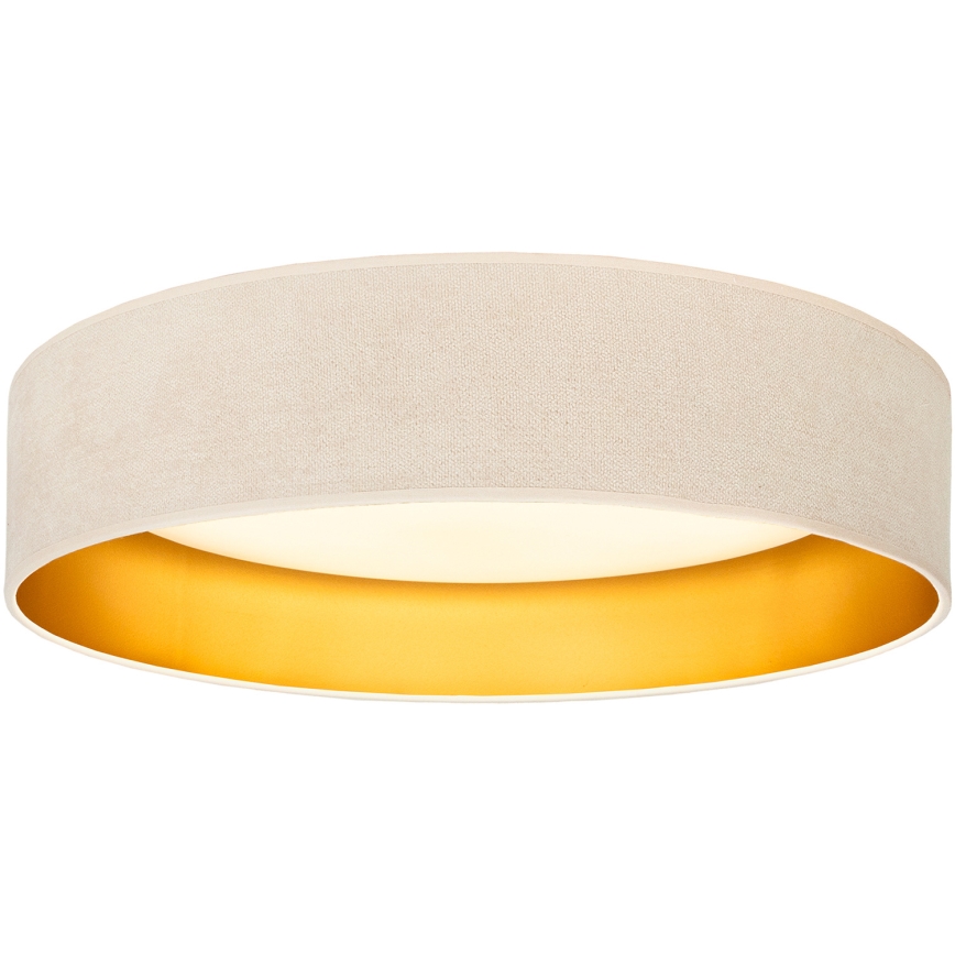Brilagi - LED plafondlamp VELVET SIMPLE LED/36W/230V 3000K Ø 55 cm crème/goud