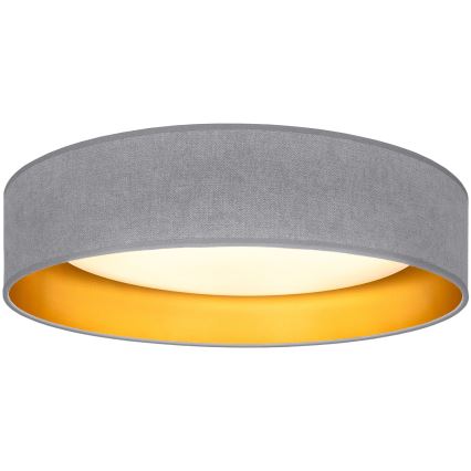 Brilagi - LED-plafondlamp VELVET SIMPLE LED/36W/230V 3000K Ø 55 cm grijs/goud