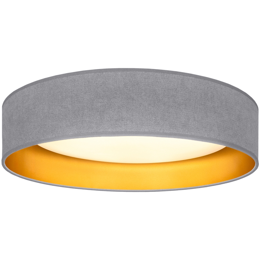 Brilagi - LED-plafondlamp VELVET SIMPLE LED/36W/230V 3000K Ø 55 cm grijs/goud