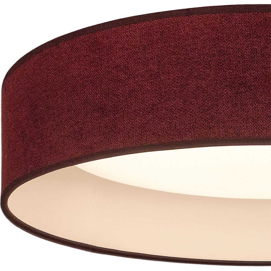 Brilagi - LED-plafondlamp VELVET SIMPLE LED/36W/230V 3000K Ø 55 cm wijnrood