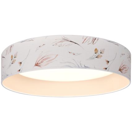 Brilagi - LED-plafondlamp VELVET SIMPLE LED/36W/230V 3000K Ø 55 cm wit/bloemen