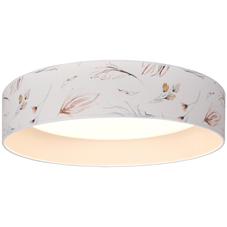 Brilagi - LED-plafondlamp VELVET SIMPLE LED/36W/230V 3000K Ø 55 cm wit/bloemen