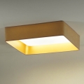 Brilagi - LED Plafondlamp VELVET SQUARE LED/24W/230V beige