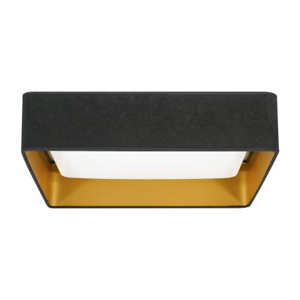 Brilagi - LED Plafondlamp VELVET SQUARE LED/24W/230V grijs