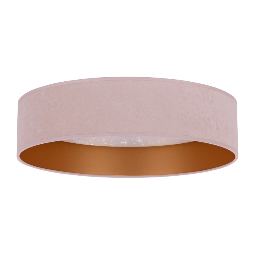 Brilagi - LED Plafondlamp VELVET STAR LED/24W/230V d. 40 cm 3000K/4000K/6400K roze/goud