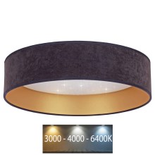 Brilagi - LED Plafondlamp VELVET STAR LED/36W/230V d. 55 cm 3000K/4000K/6400K grijs/goud