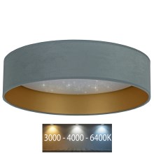 Brilagi - LED Plafondlamp VELVET STAR LED/36W/230V d. 55 cm 3000K/4000K/6400K mint/goud
