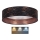 Brilagi - LED Plafondlamp VELVET STAR LED/36W/230V d. 55 cm 3000K/4000K/6400K zwart/koper