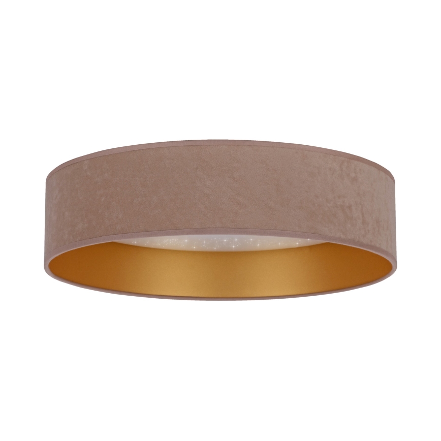 Brilagi - LED Plafondlamp VELVET STAR LED/36W/230V d. 55 cm 3000K/4000K/6400K beige/goud