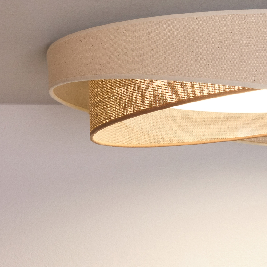 BRILAGI - LED plafondlamp VELVET TWIST LED/24W/230V 4000K Ø 55 cm crème/beige