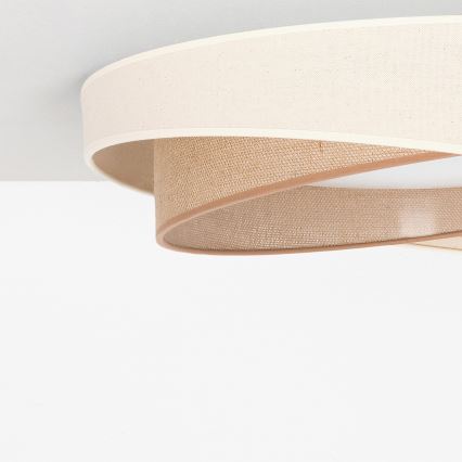 BRILAGI - LED plafondlamp VELVET TWIST LED/24W/230V 4000K Ø 55 cm crème/beige