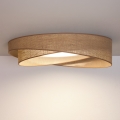 BRILAGI - LED-plafondlamp VELVET TWIST LED/24W/230V 4000K Ø 55 cm beige
