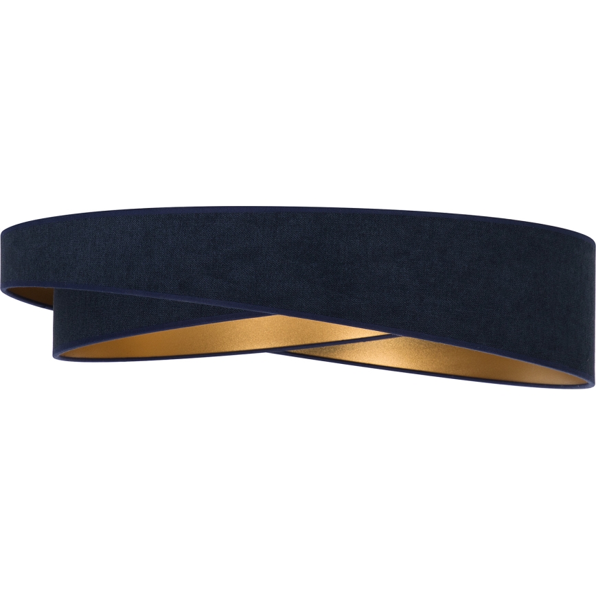 BRILAGI - LED-plafondlamp VELVET TWIST LED/24W/230V 4000K Ø 55 cm blauw/goud