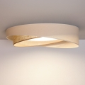BRILAGI - LED plafondlamp VELVET TWIST LED/24W/230V 4000K Ø 55 cm crème/beige
