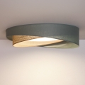 BRILAGI - LED plafondlamp VELVET TWIST LED/24W/230V 4000K Ø 55 cm groen/beige