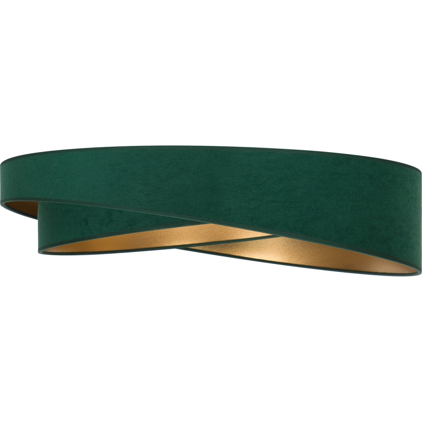 BRILAGI - LED plafondlamp VELVET TWIST LED/24W/230V 4000K Ø 55 cm groen/goud