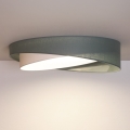 BRILAGI - LED Plafondlamp VELVET TWIST LED/24W/230V 4000K Ø 55 cm groen/wit