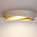 BRILAGI - LED plafondlamp VELVET TWIST LED/24W/230V 4000K Ø 55 cm wit/goud