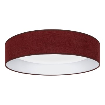 Brilagi - LED-plafondlamp VELVET VARI LED/24W/230V 3000/4000/6500K Ø 45 cm bordeaux