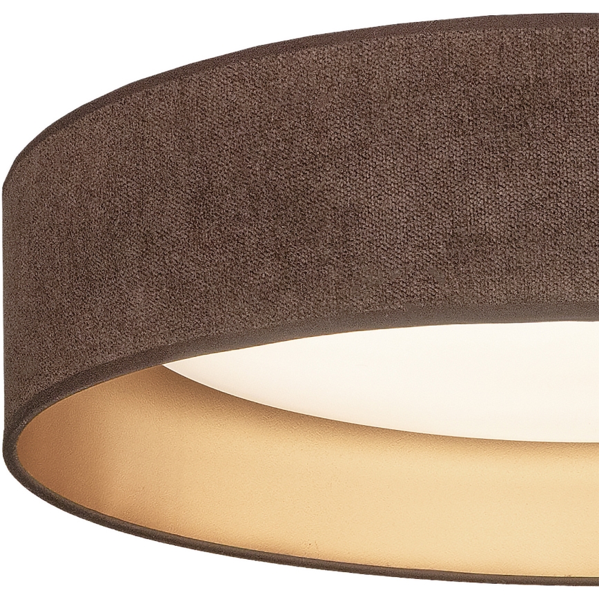 Brilagi - LED plafondlamp VELVET VARI LED/24W/230V 3000/4000/6500K diam. 45 cm bruin/goud