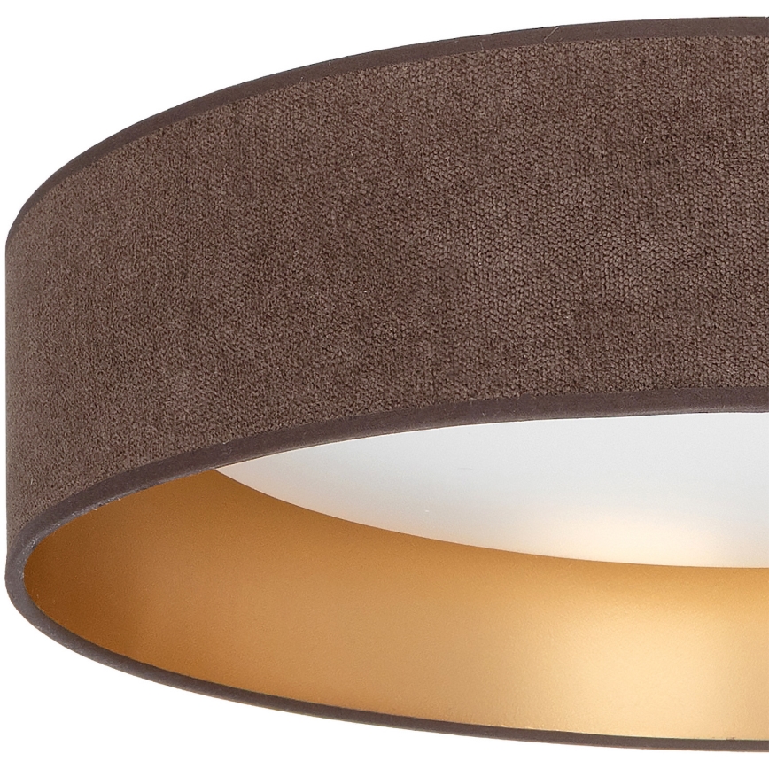 Brilagi - LED plafondlamp VELVET VARI LED/24W/230V 3000/4000/6500K diam. 45 cm bruin/goud