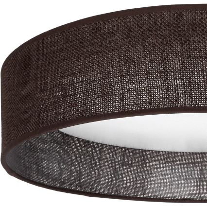 Brilagi - LED-plafondlamp VELVET VARI LED/24W/230V 3000/4000/6500K Ø 45 cm bruin