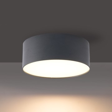Brilagi - LED plafondlamp voor badkamer FORIS LED/14W/230V diam. 12 cm antraciet IP44