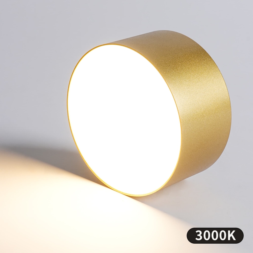 BRILAGI - LED plafondlamp voor badkamer FORIS LED/20W/230V Ø 15 cm goudkleurig IP44