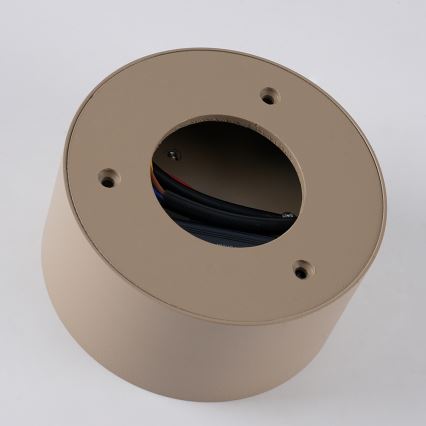 Brilagi - FORIS LED plafondlamp voor badkamer LED/9W/230V Ø 9 cm beige IP44 CRI 90