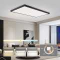 Brilagi - LED plafondlamp voor badkamer FRAME LED/96W/230V 120x60 cm 3000/4000/6000K IP44 zwart