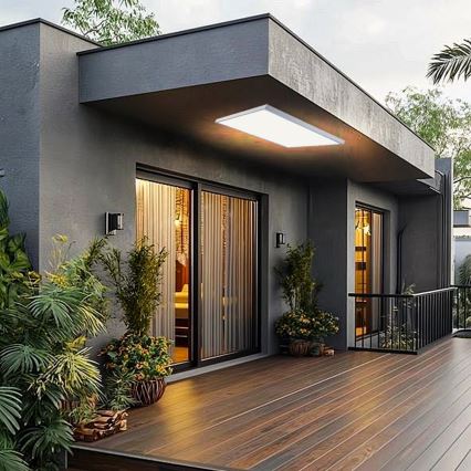 Brilagi - LED plafondlamp voor badkamer FRAME LED/96W/230V 120x60 cm 3000/4000/6000K IP44 wit