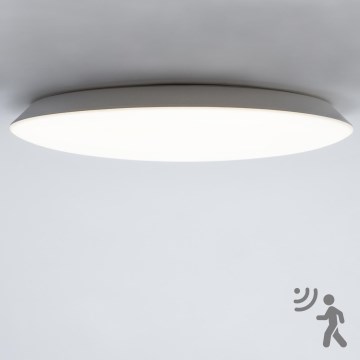 Brilagi - LED plafondlamp voor badkamer met sensor VESTAS LED/28W/230V Ø 38 cm 4000K IP54