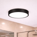 Brilagi - LED plafondlamp voor badkamer POOL LED/24W/230V 3000/4000/5500K Ø 30 cm IP54 zwart