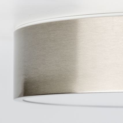Brilagi - LED-plafondlamp voor badkamer POOL LED/24W/230V 3000/4000/5500K Ø 30 cm IP54 mat chroom