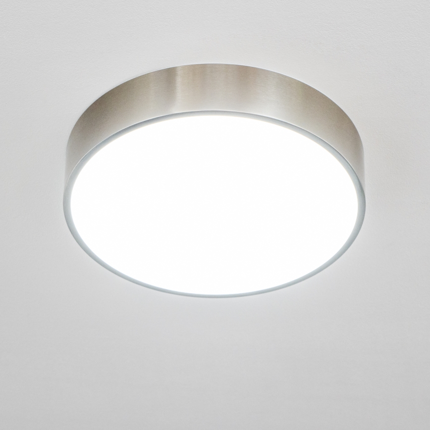 Brilagi - LED-plafondlamp voor badkamer POOL LED/24W/230V 3000/4000/5500K Ø 30 cm IP54 mat chroom