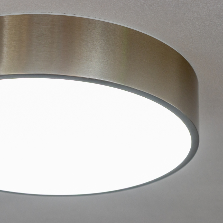 Brilagi - LED-plafondlamp voor badkamer POOL LED/24W/230V 3000/4000/5500K Ø 30 cm IP54 mat chroom
